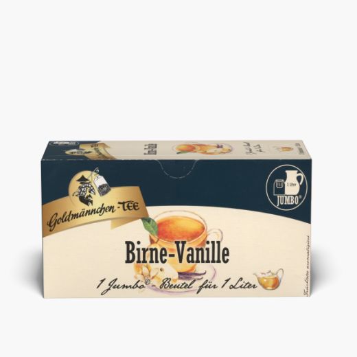 Birne-Vanille Tee 20 Kannenbeutel