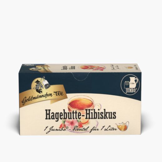 Hagebutte-Hibiscus Tee 20 Kannenbeutel