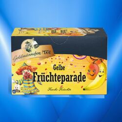 Kinder Gelbe Früchteparade 20 Tassenbeutel
