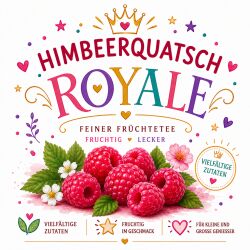 Himbeerquatsch-Früchtetee Royale 5 X 5 Liter